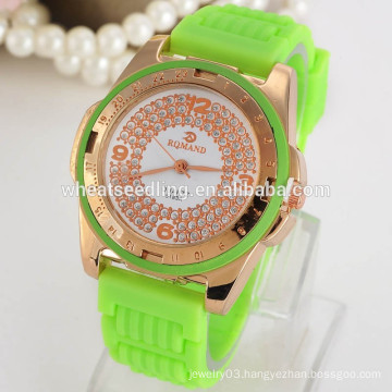 Fashion sports watch custom made silicone watches